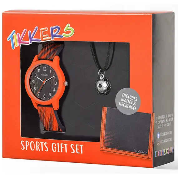 TIKKERS Boys Black & Orange Set ATK1108, image 6