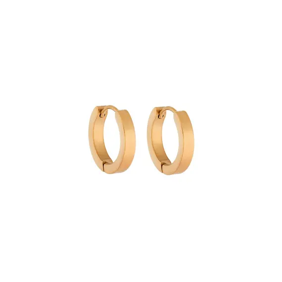 Σκουλαρίκια UNISEX SENZA Steel, κρίκος 1.6cm