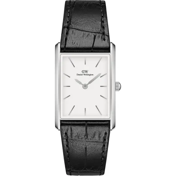 DANIEL WELLINGTON Bound Black Crocodile Silver DW00100697