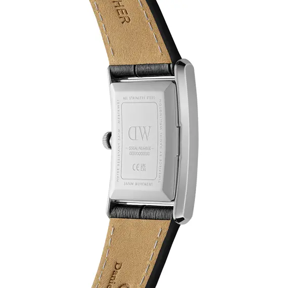 DANIEL WELLINGTON Bound Black Crocodile Silver DW00100697, image 4