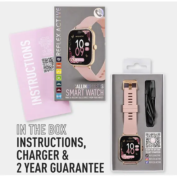 REFLEX ACTIVE Series 23 Pink Silicon Strap RA23-2192, image 7