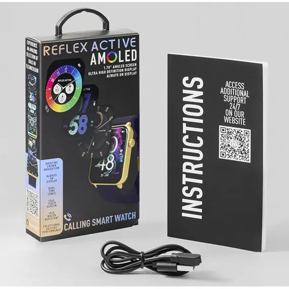 REFLEX ACTIVE Series 30 Amoled Blue Smart Calling Watch RA30-2190, image 7
