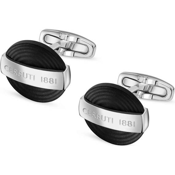 CERRUTI Steel Cufflinks CIAGC0010401