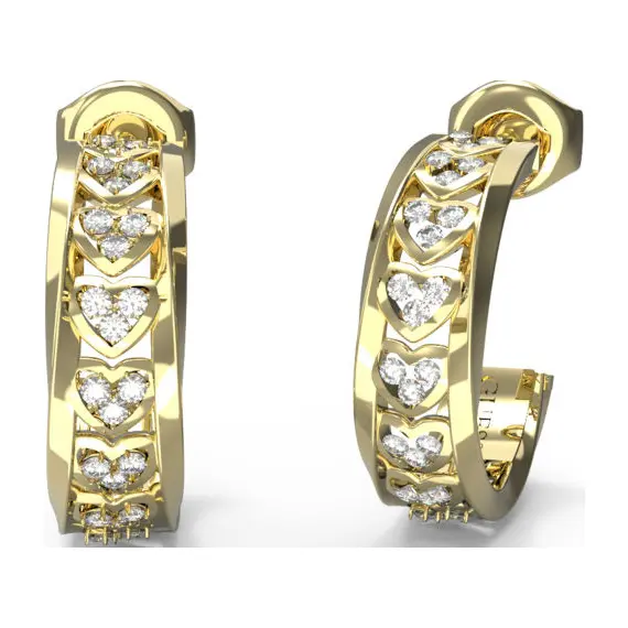 GUESS Steel Earrings JUBE04603JWYGT-U