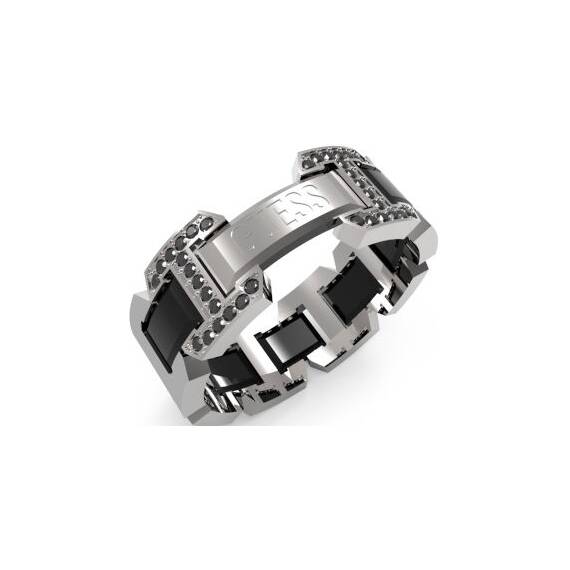GUESS Steel Ring JUMR04028JWSTBK
