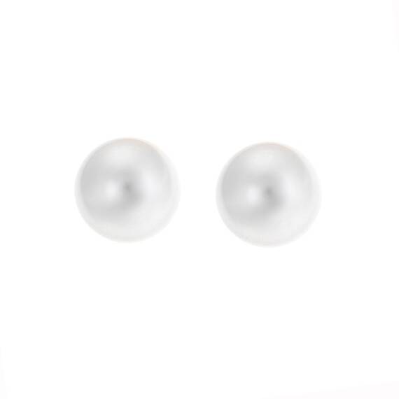Σκουλαρίκια Senza Silver 925 με μαργαριτάρι 10mm