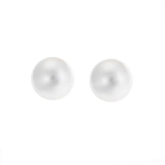 Σκουλαρίκια Senza Silver 925 με μαργαριτάρι 10mm