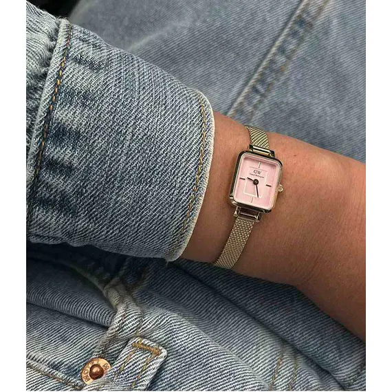 DANIEL WELLINGTON Quadro Mini Evergold Blush DW00100655, image 2