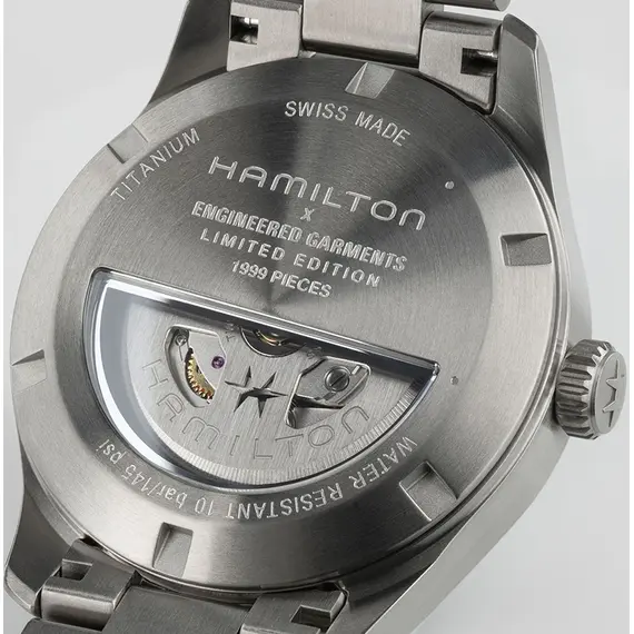 HAMILTON Khaki Field Titanium Automatic 36mm Limited Edition Engineered Garments H70235130, image 5