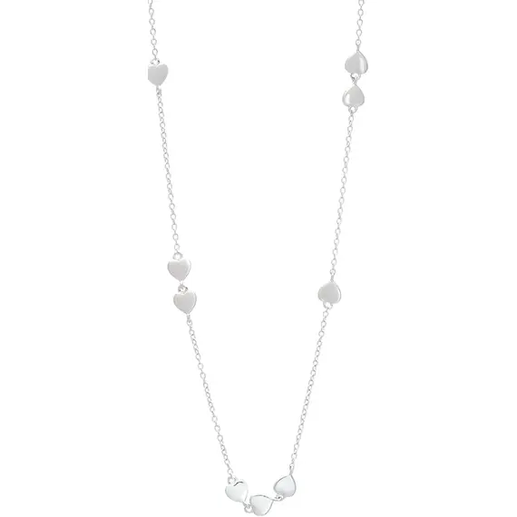 PRINCESILVERO Κολιέ Με Καρδιές Από Ασήμι 925 45cm 3TA-KD187-1