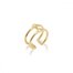 JCOU Coins Χρυσό Δαχτυλίδι Από Ασήμι 925 JW905G0-02