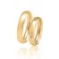 FACADORO Wedding Ring With Pattern Gold K14 WR-13G