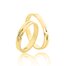 FACADORO Wedding Ring With Pattern Gold K14 WR-61WG