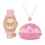 TIKKERS Girls Butterfly Pink Strap Stone Set Με Κολιέ Και Τσαντάκι ATK1086
