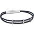 CERRUTI Leather Stainless Steel Bracelet CIAGB0011701