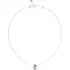 GUESS STEEL Fabulous Me Ασημένιο Κολιέ Με Σχέδιο 40.7cm-45.7cm JUBN05191JWRHBKT-U
