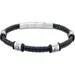 DUCATI Contesa Leather and Stainless Steel Bracelet DTAGB0003701