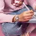 TIKKERS Girls' Time Teaching Watch with Butterflies ATK1111, image 3