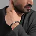 CERRUTI Leather Stainless Steel Bracelet CIAGB0011901, image 4