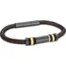CERRUTI Leather Stainless Steel Bracelet CIAGB0011903