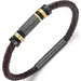 CERRUTI Leather Stainless Steel Bracelet CIAGB0011903, image 2