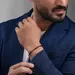 CERRUTI Angelo Βραχιόλι Από Δέρμα Και Ανοξείδωτο Ατσάλι 18cm-20cm CIAGB0012102, image 4