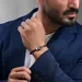 CERRUTI Vincenzo Βραχιόλι Από Δέρμα Και Ανοξείδωτο Ατσάλι 18cm-20cm CIAGB0012301, image 4