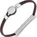 CERRUTI Leather Stainless Steel Bracelet CIAGB0012302, image 2