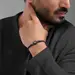 CERRUTI Leather Stainless Steel Bracelet CIAGB0012303, image 4