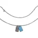 CERRUTI Monogram Κολιέ Από Ανοξείδωτο Ατσάλι 65 cm CIAGN2216103, image 2