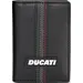 DUCATI Valore Καρτοθήκη Μαύρη Από Δέρμα 108mm x 79mm DTLGD2201402