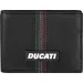 DUCATI Valore Πορτοφόλι Μαύρο Από Δέρμα 105mm x 80mm DTLGW2201401