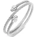 CERRUTI Iconic Cable Memory Βραχιόλι Από Ανοξείδωτο Ατσάλι CIJLB0004304