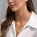 CERRUTI Angela Κολιέ Από Ανοξείδωτο Ατσάλι 50cm CIJLN0011202, image 4