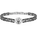 MASERATI Ceramic Black Stainless Steel & Ceramic Bracelet 21.5cm JM219AQH13