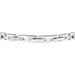 MASERATI Iconic Stainless Steel Bracelet with Logo 18.5cm–21.5cm JM324AVD55, image 3