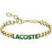 LACOSTE Script Βραχιόλι Χρυσό Από Ανοξείδωτο Ατσάλι 19cm 2040477
