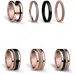 BERING Symphony Set Arctic Nights Stainless Steel Ring ARCTICNIGHTS