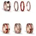BERING Symphony Set Red Sailing Stainless Steel Ring REDSAILING