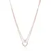JCOU Round Minimal Silver 925 Necklace JW906R1-01