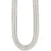 PILGRIM Authenticity Curb Chain Silver-Platet Necklace 122136011