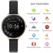 REFLEX ACTIVE Series 03 Smartwatch Floral Stone Set Black Strap RA03-2078, image 4