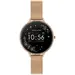 REFLEX ACTIVE Series 03 Smartwatch Floral Stone Set Rose Gold Bracelet RA03-4042