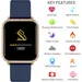 REFLEX ACTIVE Series 06 Smartwatch Navy Blue Strap RA06-2102, image 6