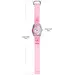 TIKKERS Girls Pink Canvas Strap Heart Set ATK1031, image 3