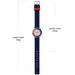TIKKERS Boys Navy Strap Time Teacher ATK1040, image 2