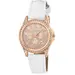 TIKKERS Girls White Strap Stone Set TK0129