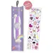 TIKKERS Girls Purple Strap Time Teacher TK0147, image 3