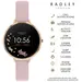 RADLEY LONDON Series 03 Smartwatch Dog Rose Gold and Pink Leather RYS03-2002, image 6