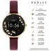 RADLEY LONDON Series 03 Smartwatch Dog Gold and Burgundy Leather RYS03-2054, image 2